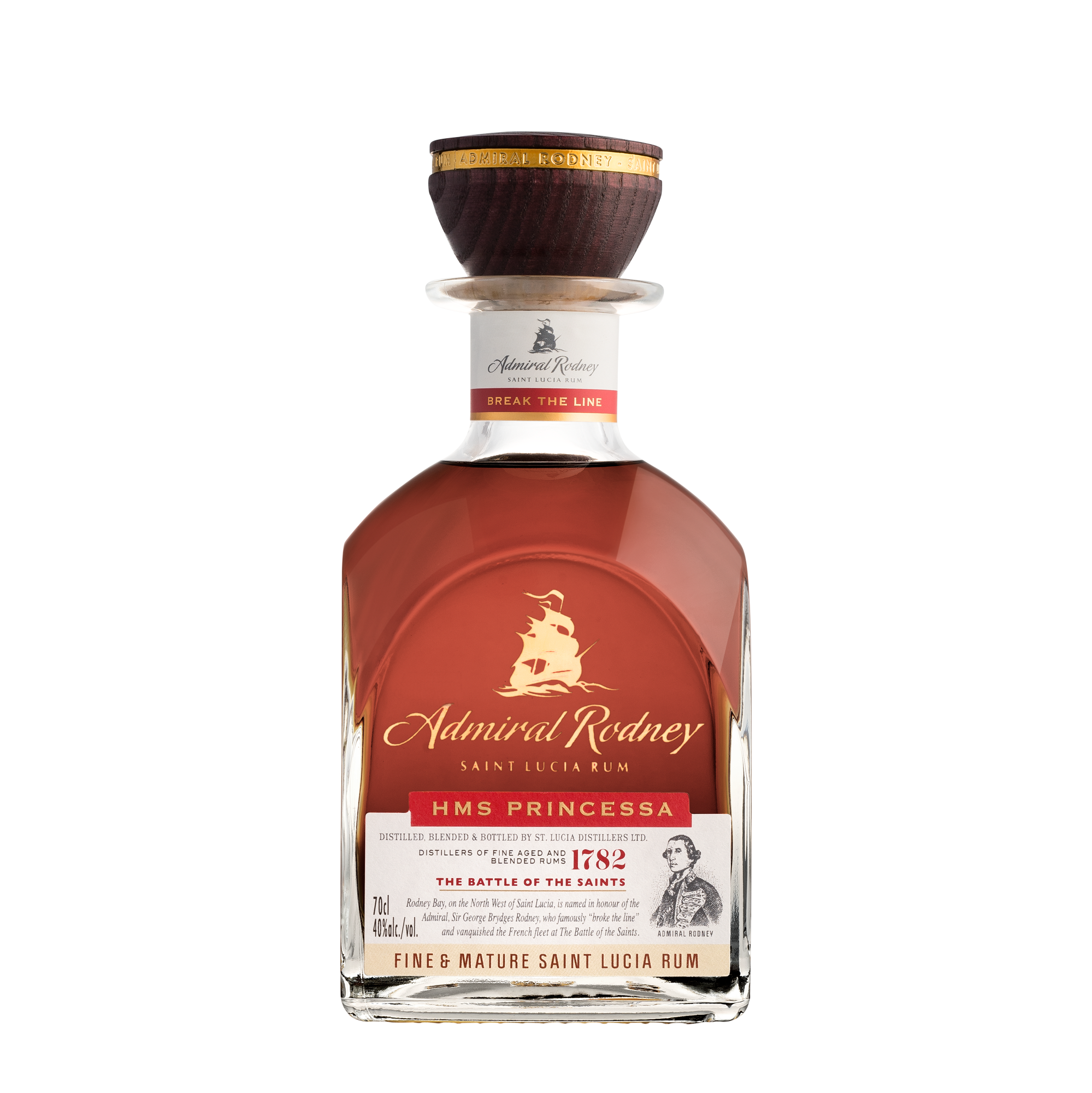 Admiral Rodney Vieux Princessa 40° 70cl V1